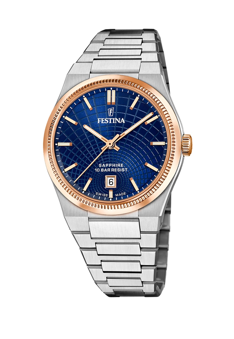 RELOJ F20065/2 FESTINA SWISS AZUL HOMBRE RIVE COLLECTION - 1