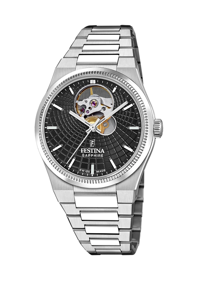 RELOJ F20054/6 FESTINA SWISS NEGRO MUJER AUTOMATICO - 1
