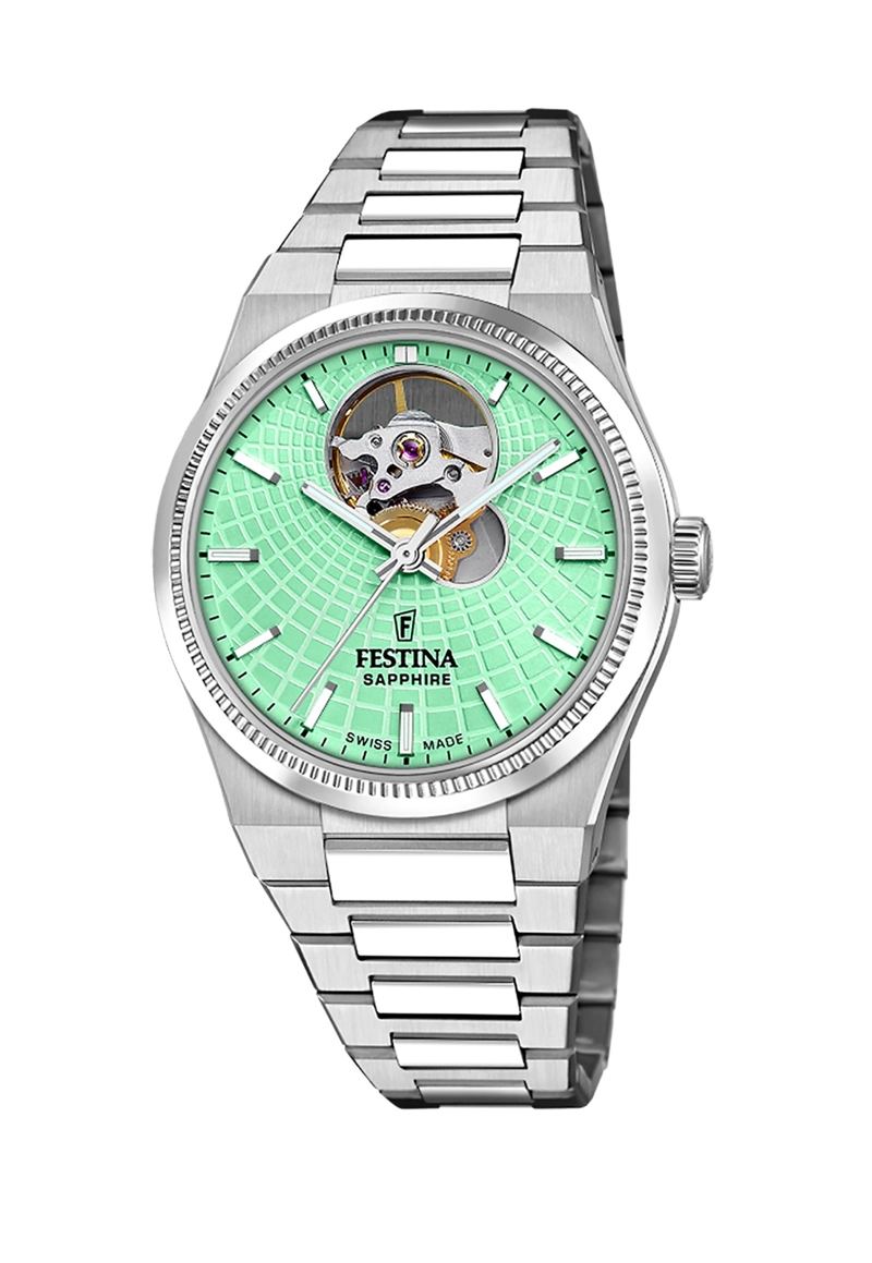RELOJ F20054/3 FESTINA SWISS VERDE MUJER AUTOMATICO - 1