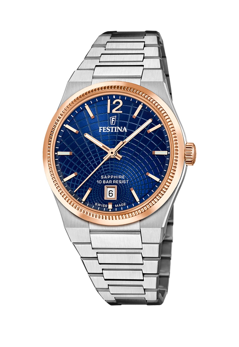 RELOJ F20066/3 FESTINA SWISS AZUL MUJER RIVE COLLECTION - 1