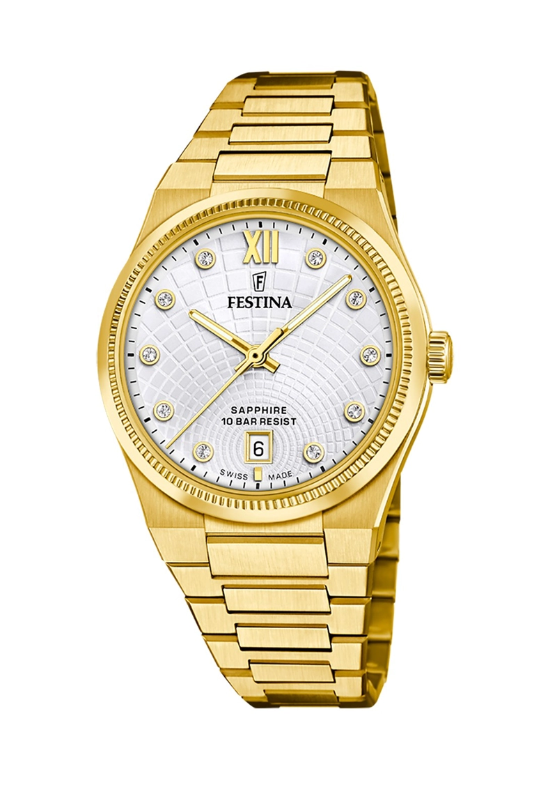 RELOJ F20058/1 FESTINA SWISS PLATEADO MUJER RIVE COLLECTION - 1