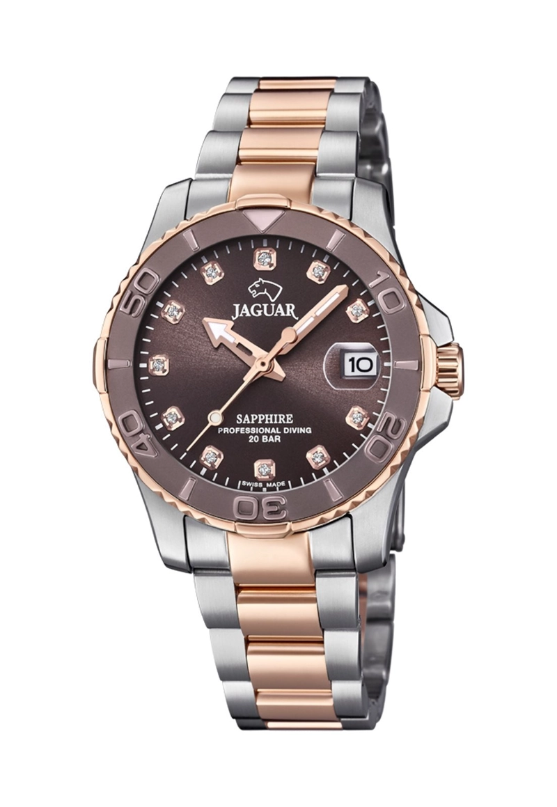 RELOJ J871/2 JAGUAR MARRON MUJER EXECUTIVE - 1