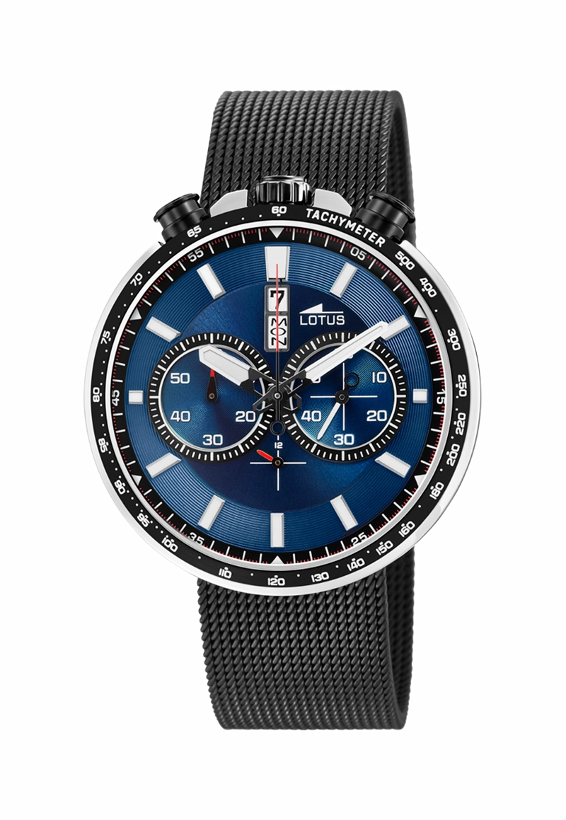 RELOJ 10139/3 LOTUS AZUL HOMBRE CHRONO - 1