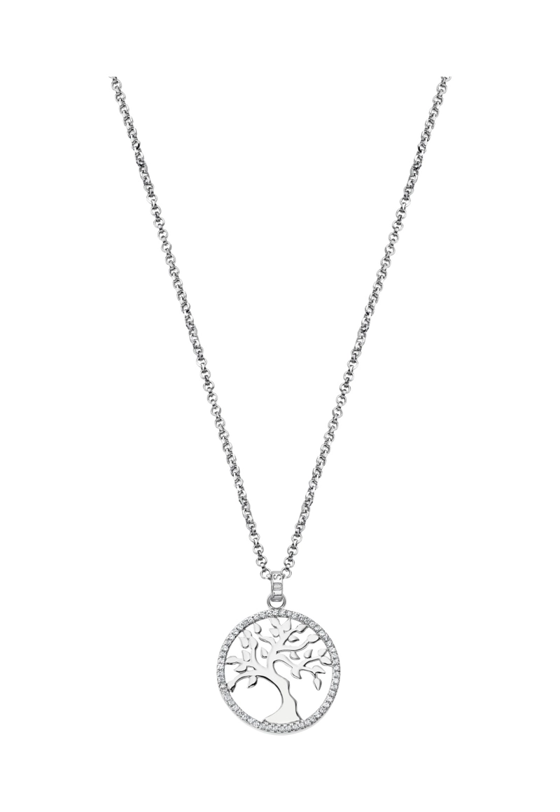 COLLAR LP1778-1/1 LOTUS SILVER MUJER TREE OF LIFE - 1