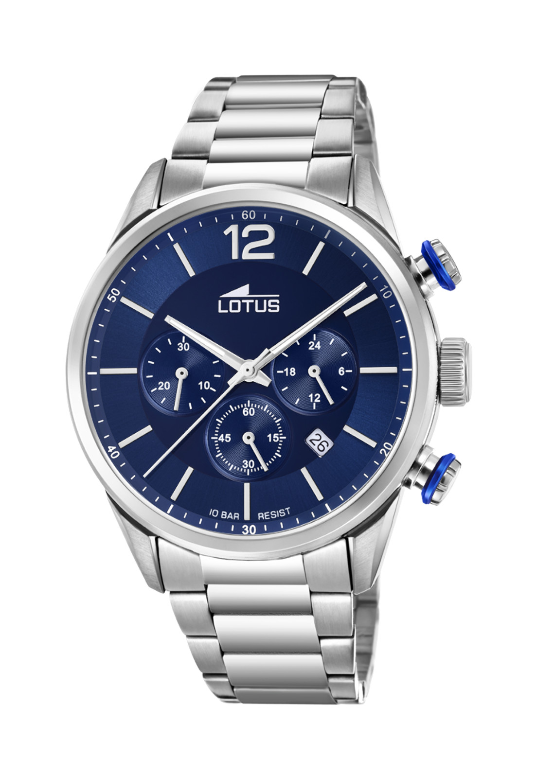 RELOJ 18688/1 LOTUS AZUL HOMBRE CHRONO - 1