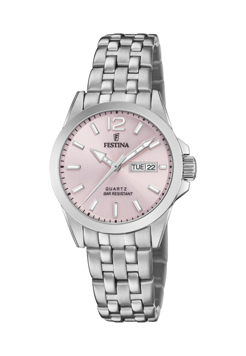 RELOJ F20455/2 FESTINA BLANCO NACAR MUJER ACERO CLASICO - 1
