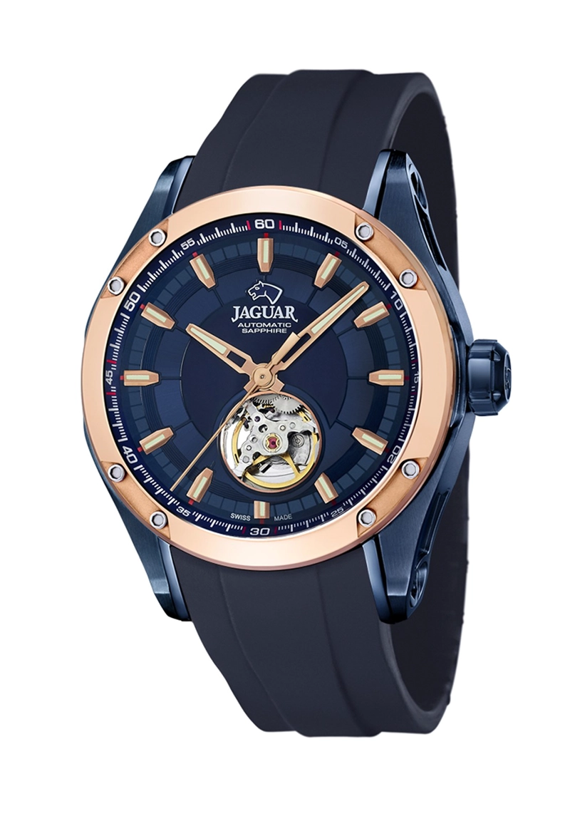 RELOJ J812/1 JAGUAR AZUL HOMBRE AUTOMATICO - 1