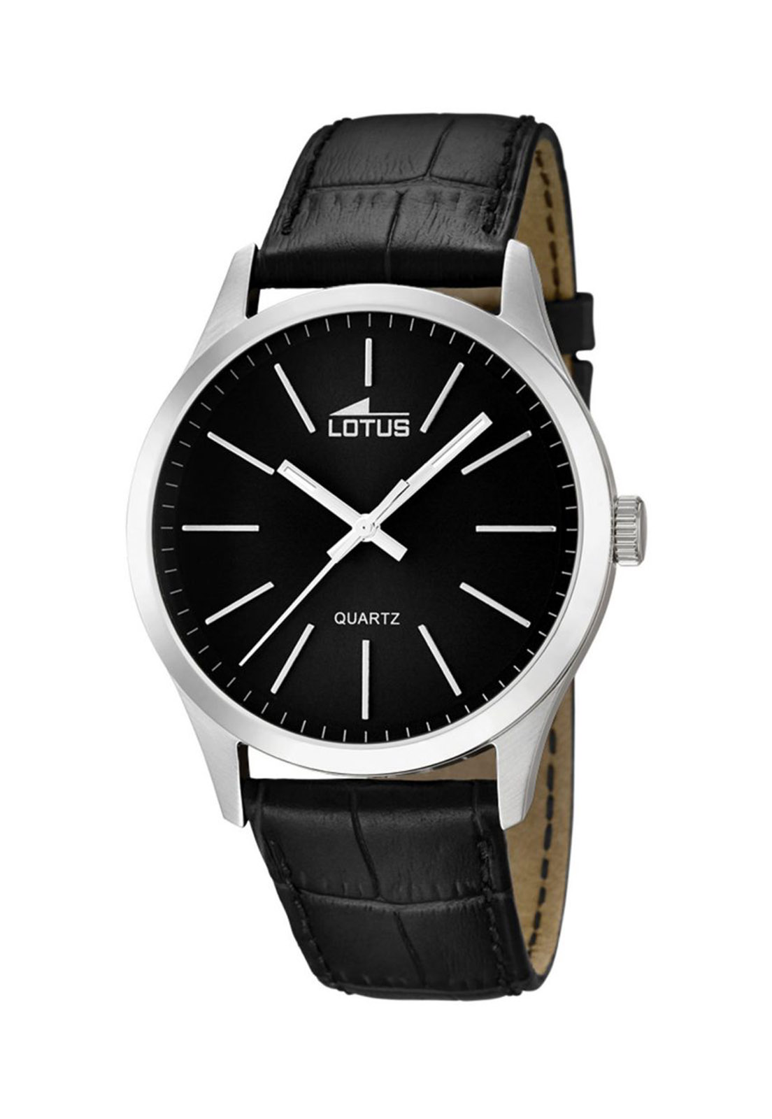RELOJ 15961/3 LOTUS NEGRO HOMBRE MINIMALIST - 1
