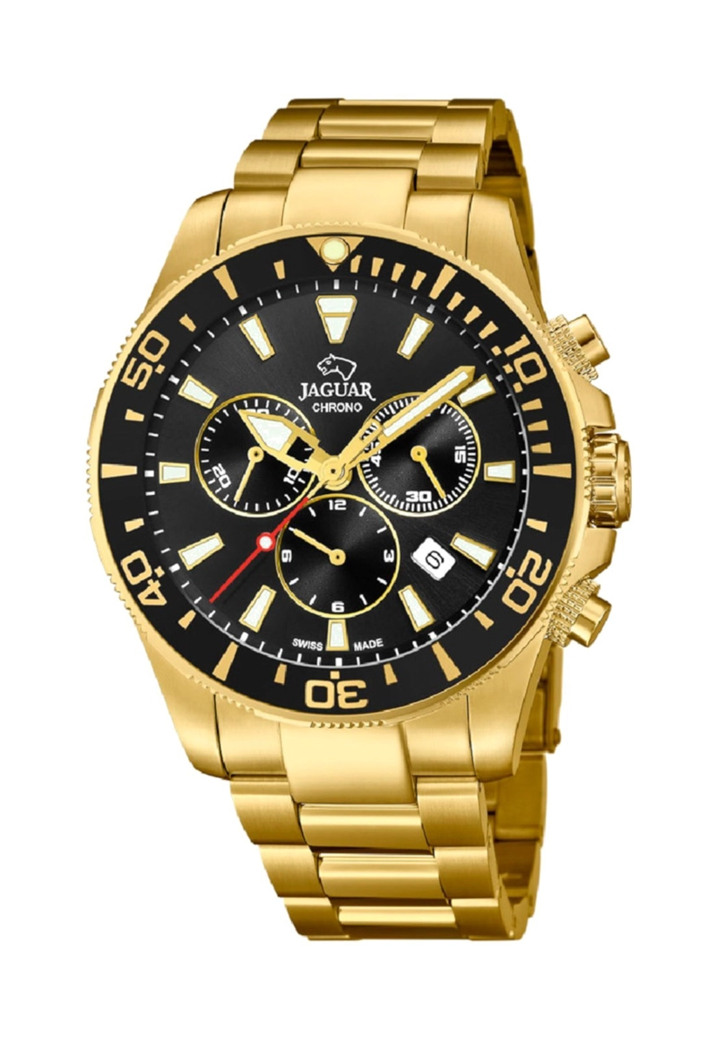 RELOJ J864/3 JAGUAR NEGRO HOMBRE EXECUTIVE - 1