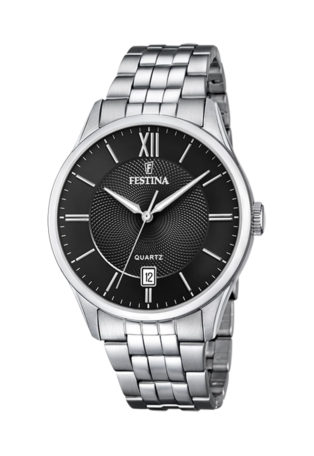 RELOJ F20425/3 FESTINA NEGRO HOMBRE ACERO CLASICO - 1