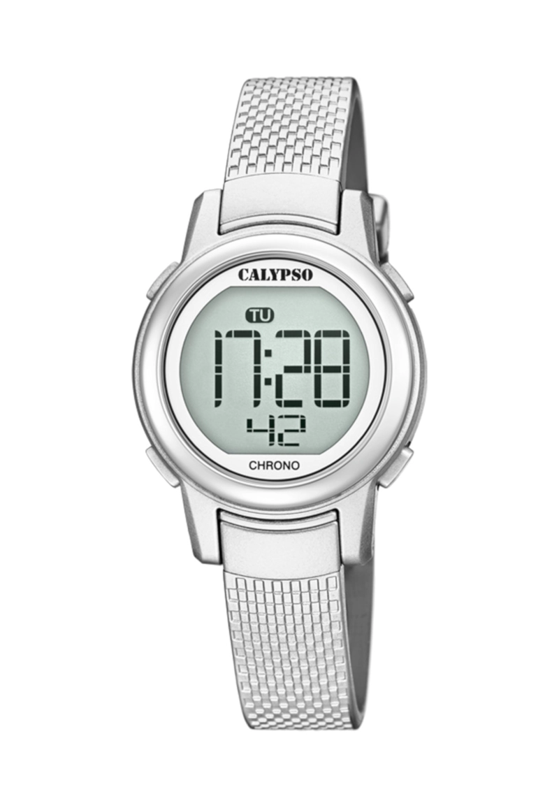 RELOJ K5736/1 CALYPSO GRIS MUJER DIGITAL CRUSH - 1