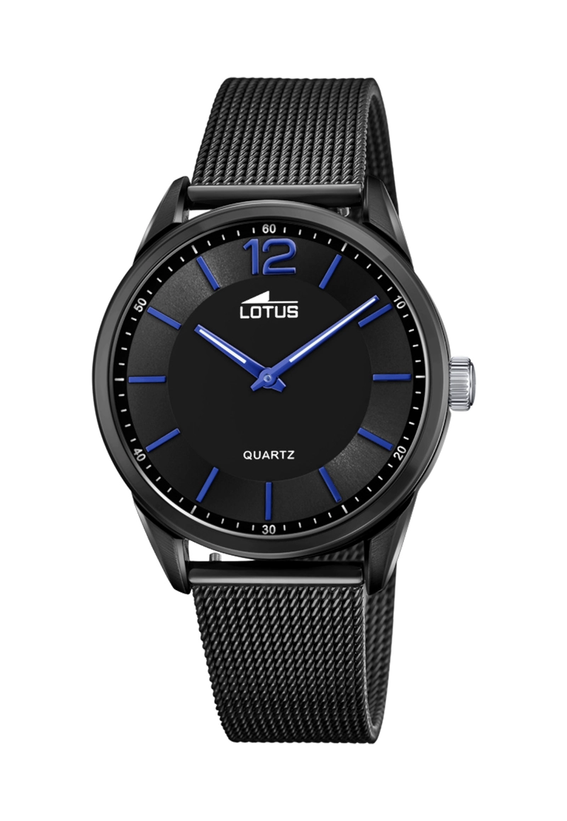 RELOJ 18736/2 LOTUS NEGRO HOMBRE SMART CASUAL - 1