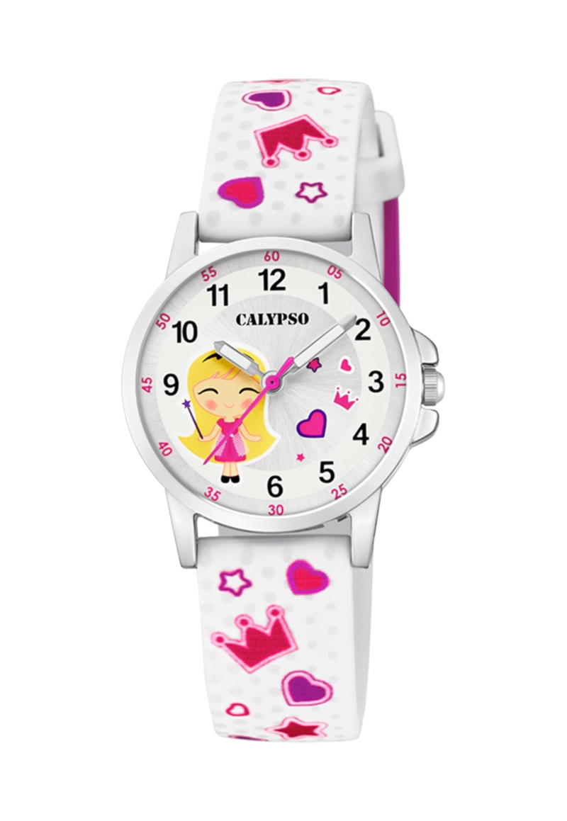 RELOJ K5776/1 CALYPSO BLANCO INFANTIL JUNIOR COLLECTION - 1