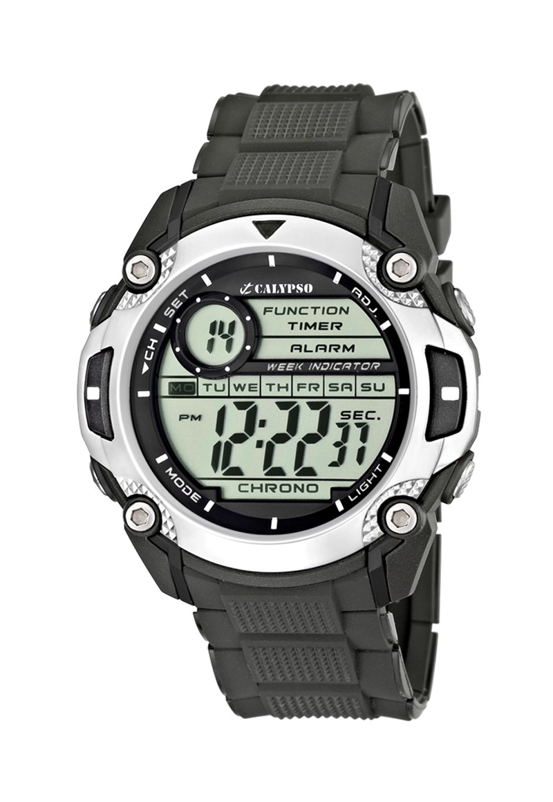 RELOJ K5577/1 CALYPSO GRIS HOMBRE DIGITAL FOR MAN - 1