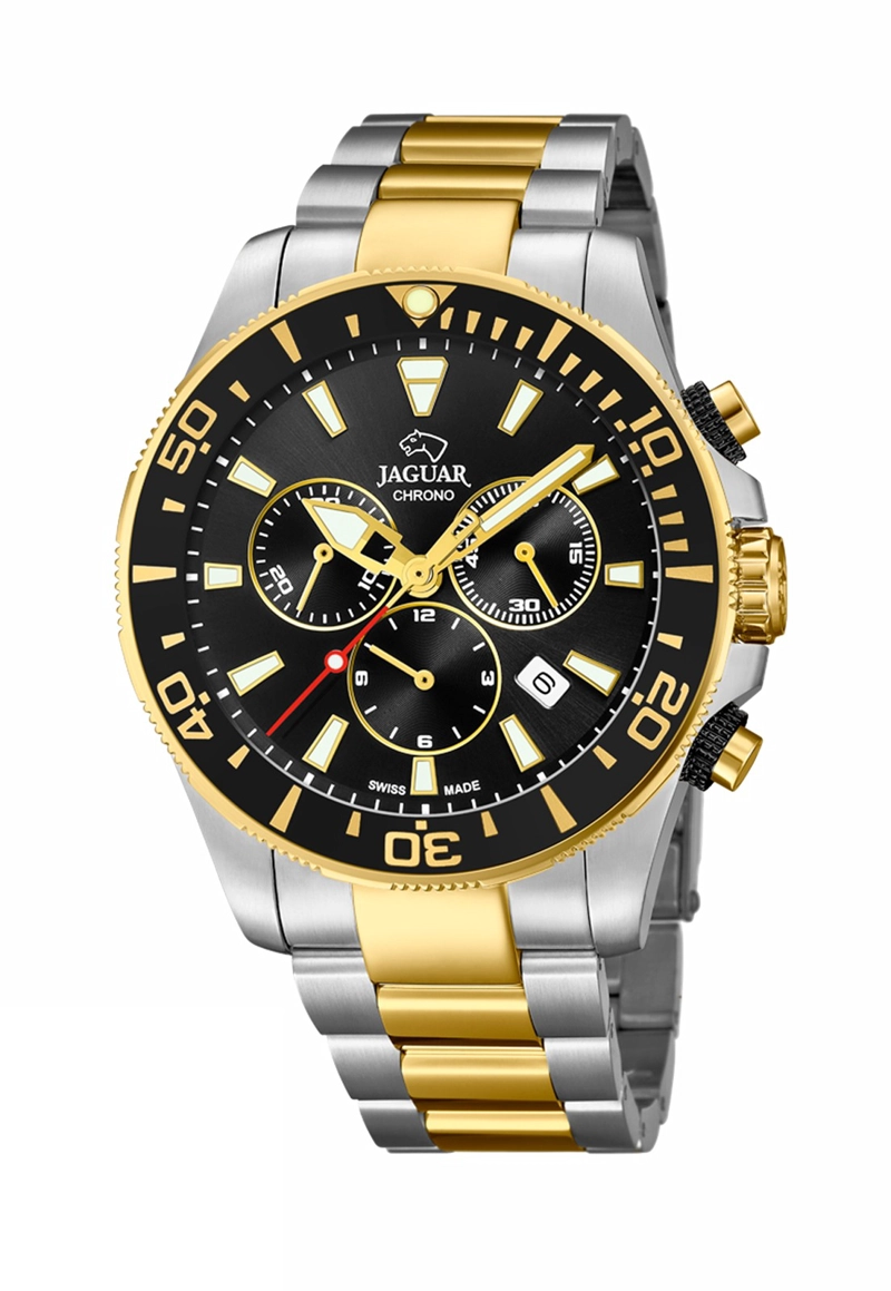 RELOJ J862/2 JAGUAR NEGRO HOMBRE EXECUTIVE - 1