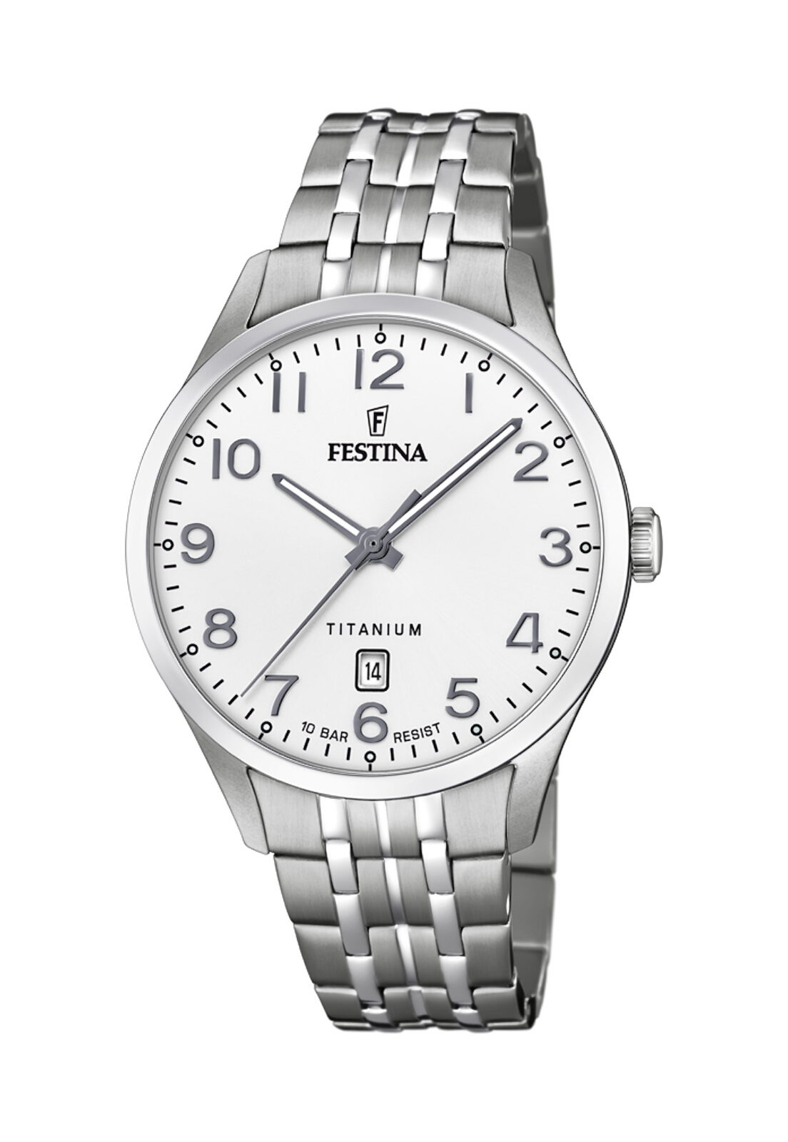 RELOJ F20466/1 FESTINA BLANCO HOMBRE CALENDARIO TITANIUM - 1
