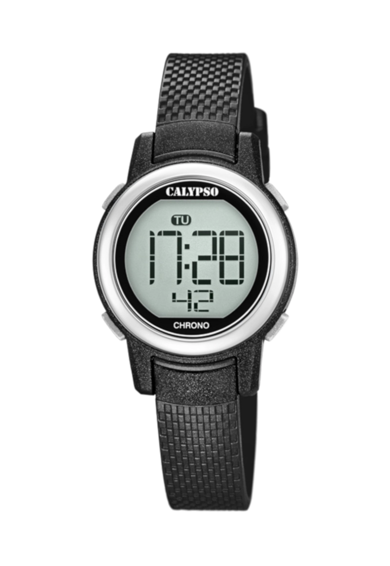 RELOJ K5736/3 CALYPSO GRIS MUJER DIGITAL CRUSH - 1