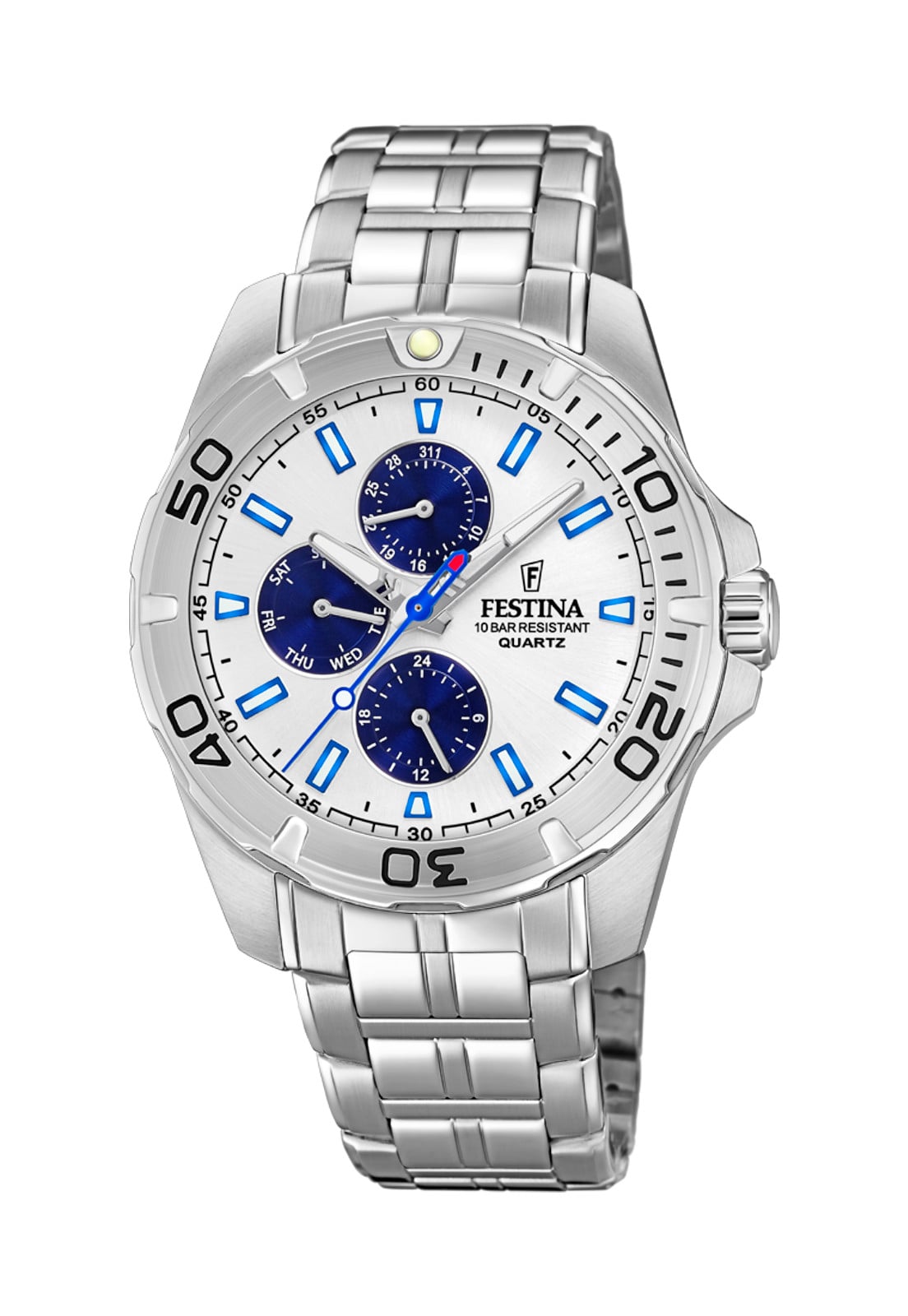 RELOJ F20445/1 FESTINA BLANCO HOMBRE MULTIFUNCION - 1