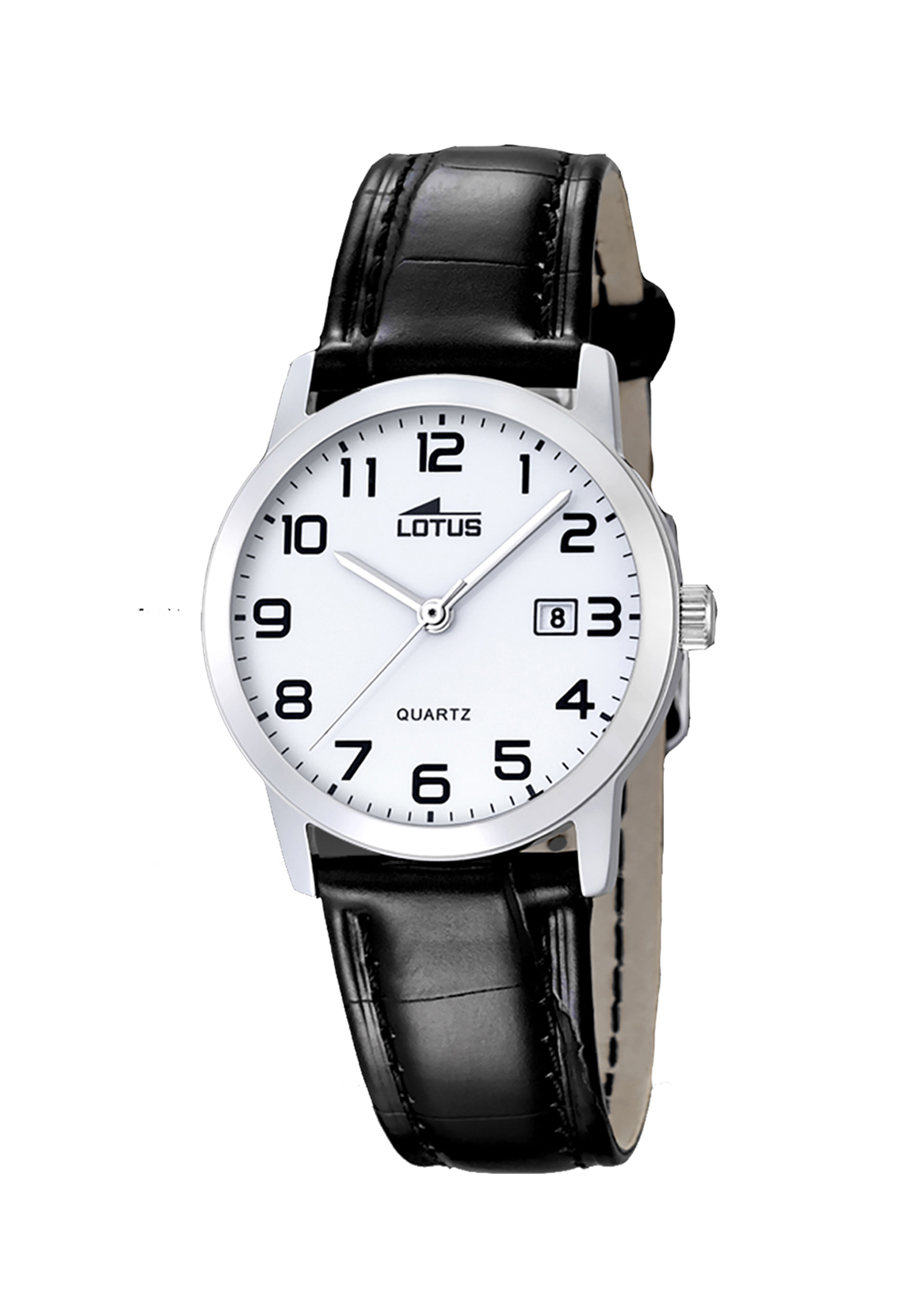 RELOJ 18240/1 LOTUS BLANCO MUJER CORREA CLASICO - 1