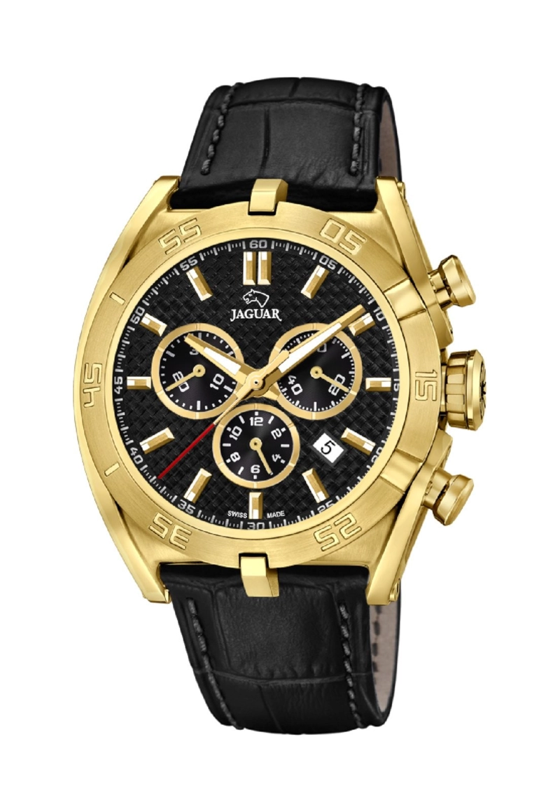 RELOJ J858/3 JAGUAR NEGRO HOMBRE EXECUTIVE - 1