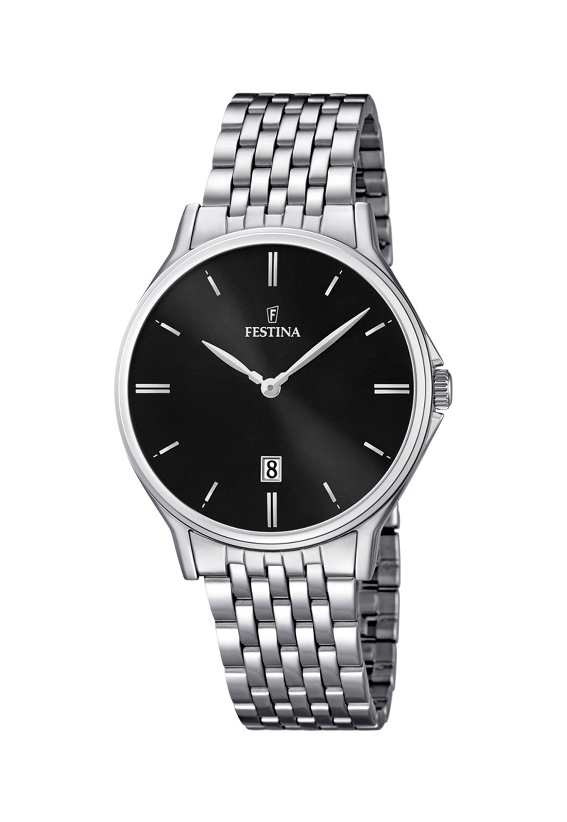 RELOJ F16744/4 FESTINA NEGRO HOMBRE ACERO CLASICO - 1