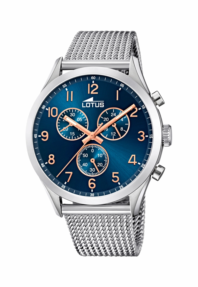 RELOJ 18637/3 LOTUS AZUL HOMBRE MINIMALIST - 1
