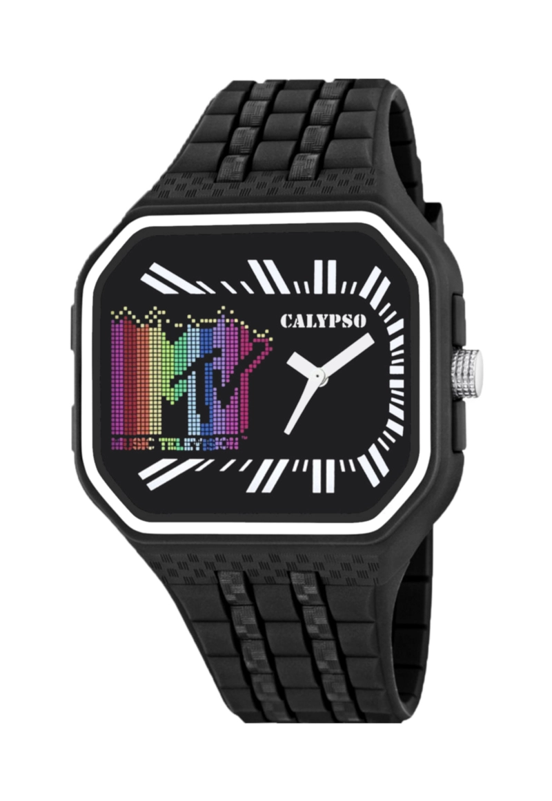 RELOJ KTV5628/3 CALYPSO NEGRO HOMBRE MTV - 1