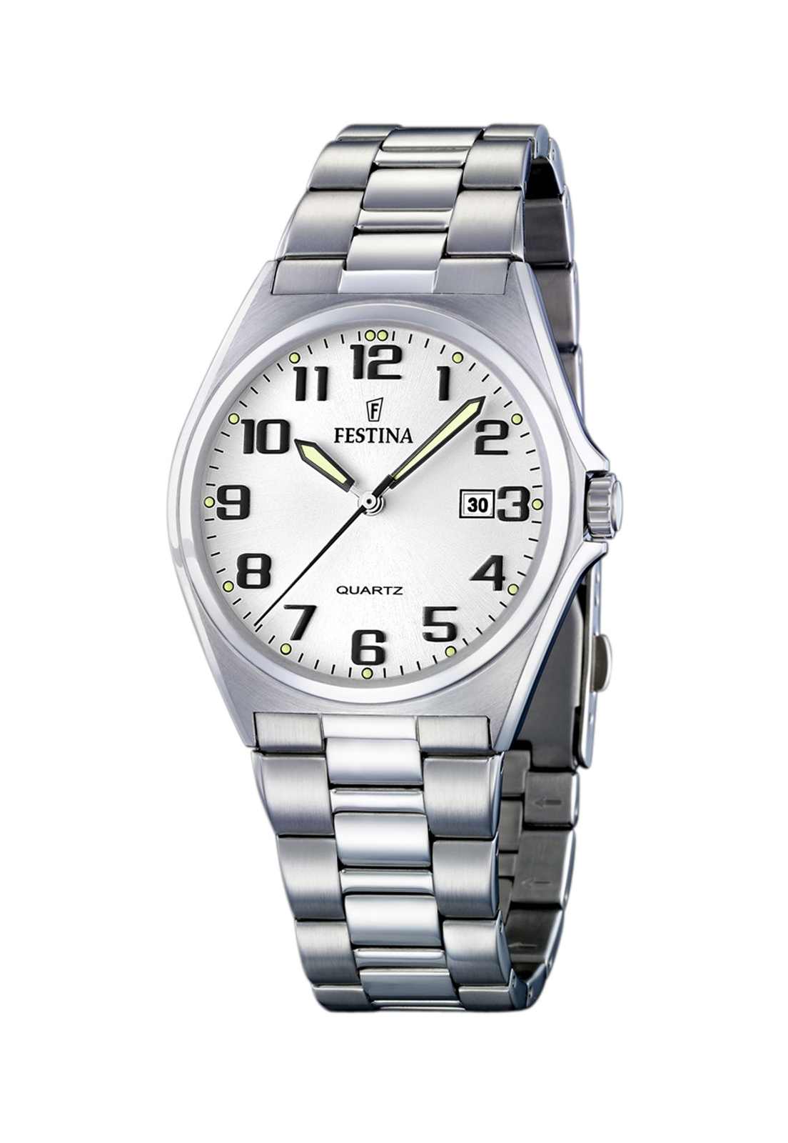 RELOJ F16374/9 FESTINA BLANCO HOMBRE ACERO CLASICO - 1