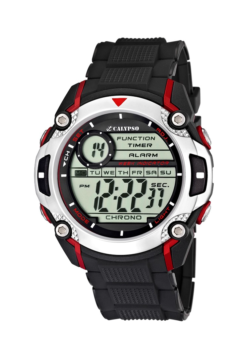 RELOJ K5577/4 CALYPSO GRIS HOMBRE DIGITAL FOR MAN - 1