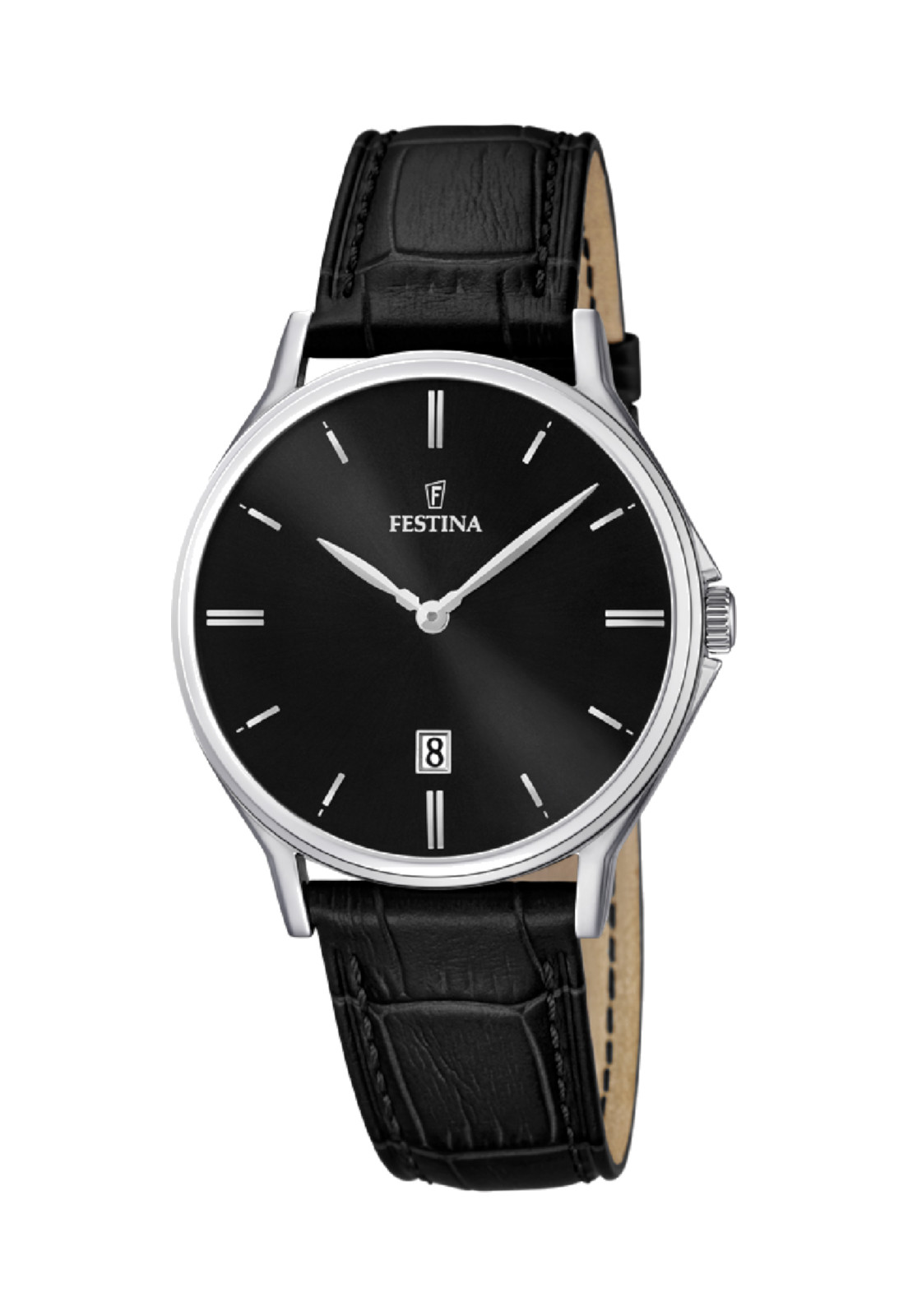 RELOJ F16745/5 FESTINA NEGRO HOMBRE CORREA CLASICO - 1