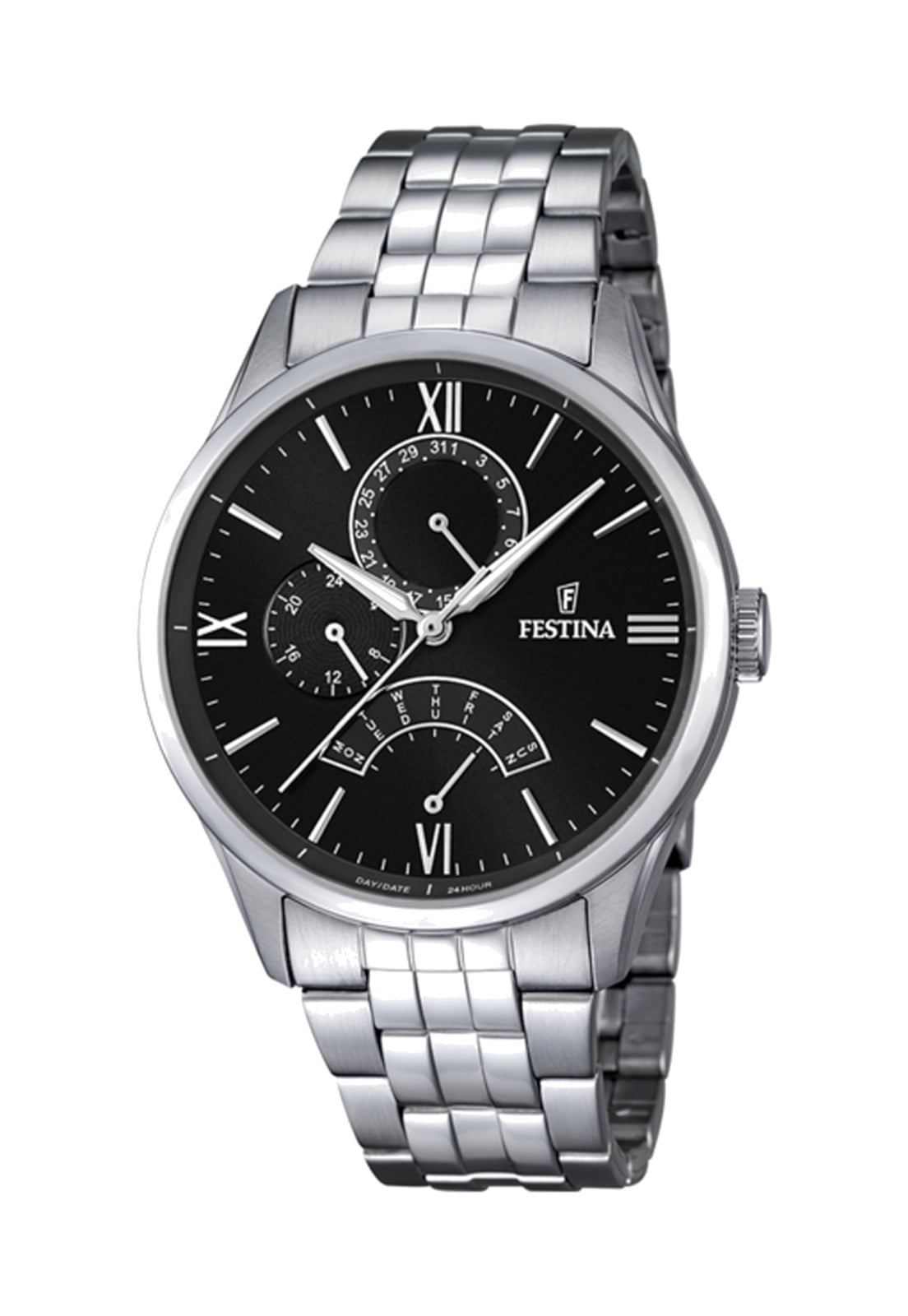 RELOJ F16822/4 FESTINA NEGRO HOMBRE RETRO - 1