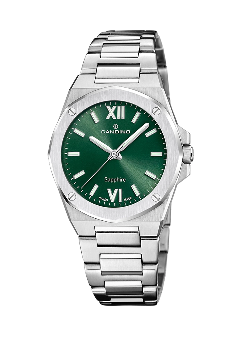 RELOJ C4775/4 CANDINO SWISS VERDE MUJER NEWNESS - 1