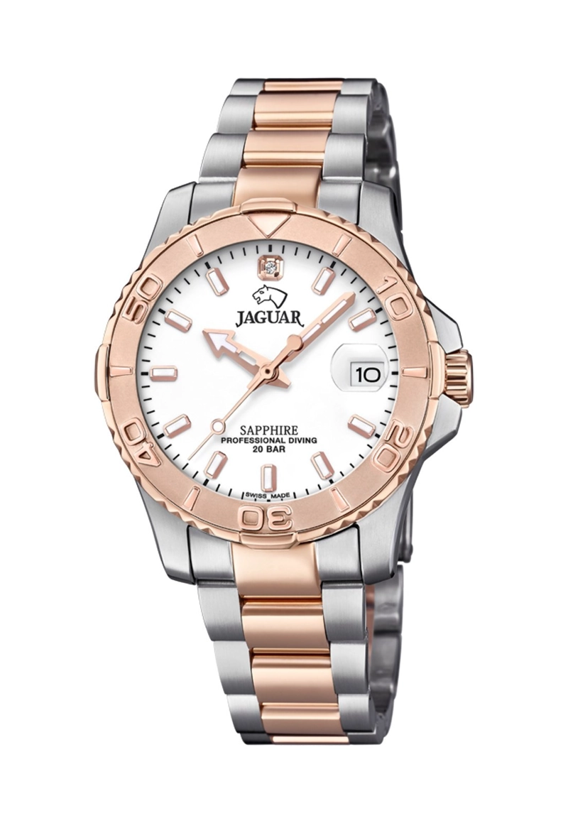 RELOJ J871/1 JAGUAR BLANCO MUJER EXECUTIVE - 1