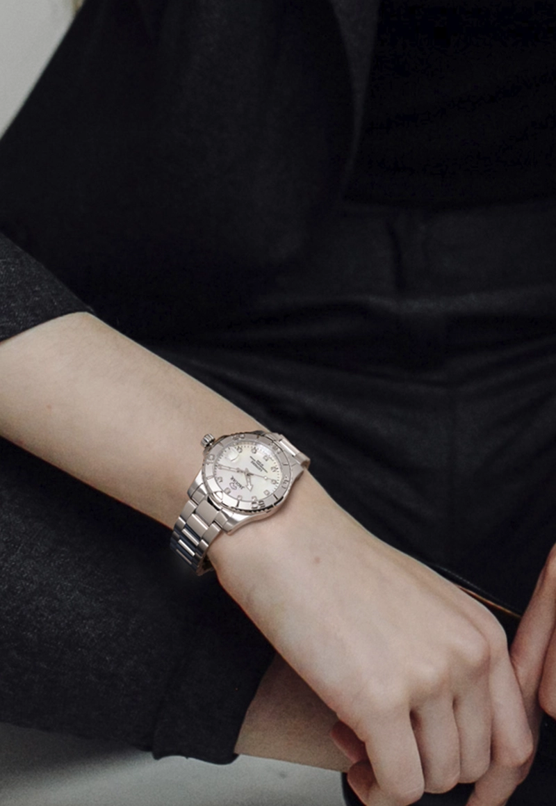 RELOJ J870/1 JAGUAR BLANCO MUJER EXECUTIVE - 2