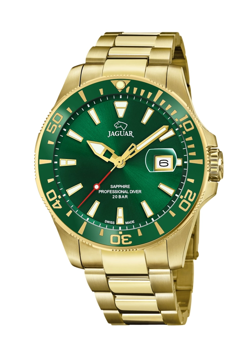 RELOJ J877/2 JAGUAR VERDE HOMBRE EXECUTIVE - 1