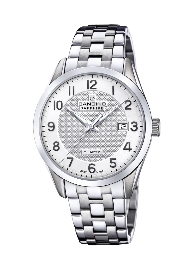 RELOJ C4709/A CANDINO SWISS PLATA HOMBRE - 1