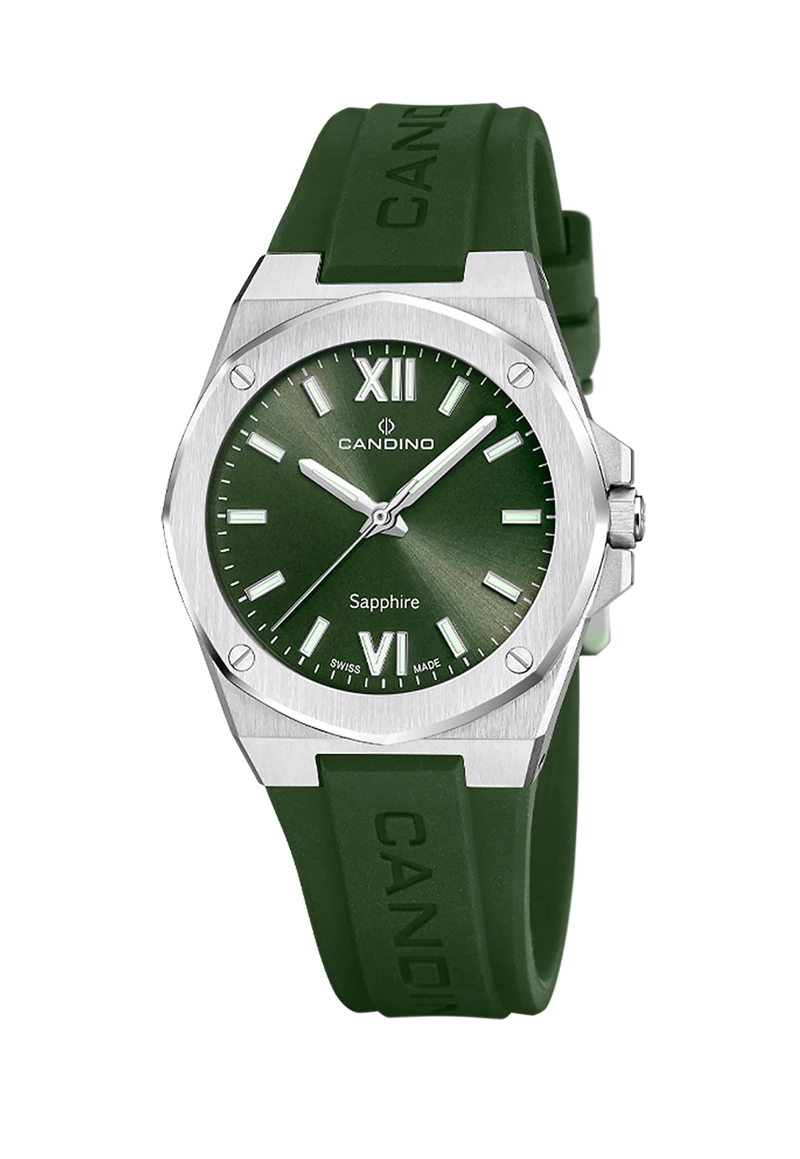 RELOJ C4777/4 CANDINO SWISS VERDE MUJER - 1