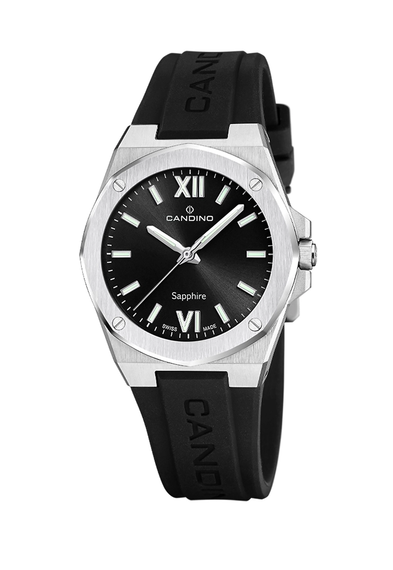 RELOJ C4777/5 CANDINO SWISS NEGRO MUJER - 1