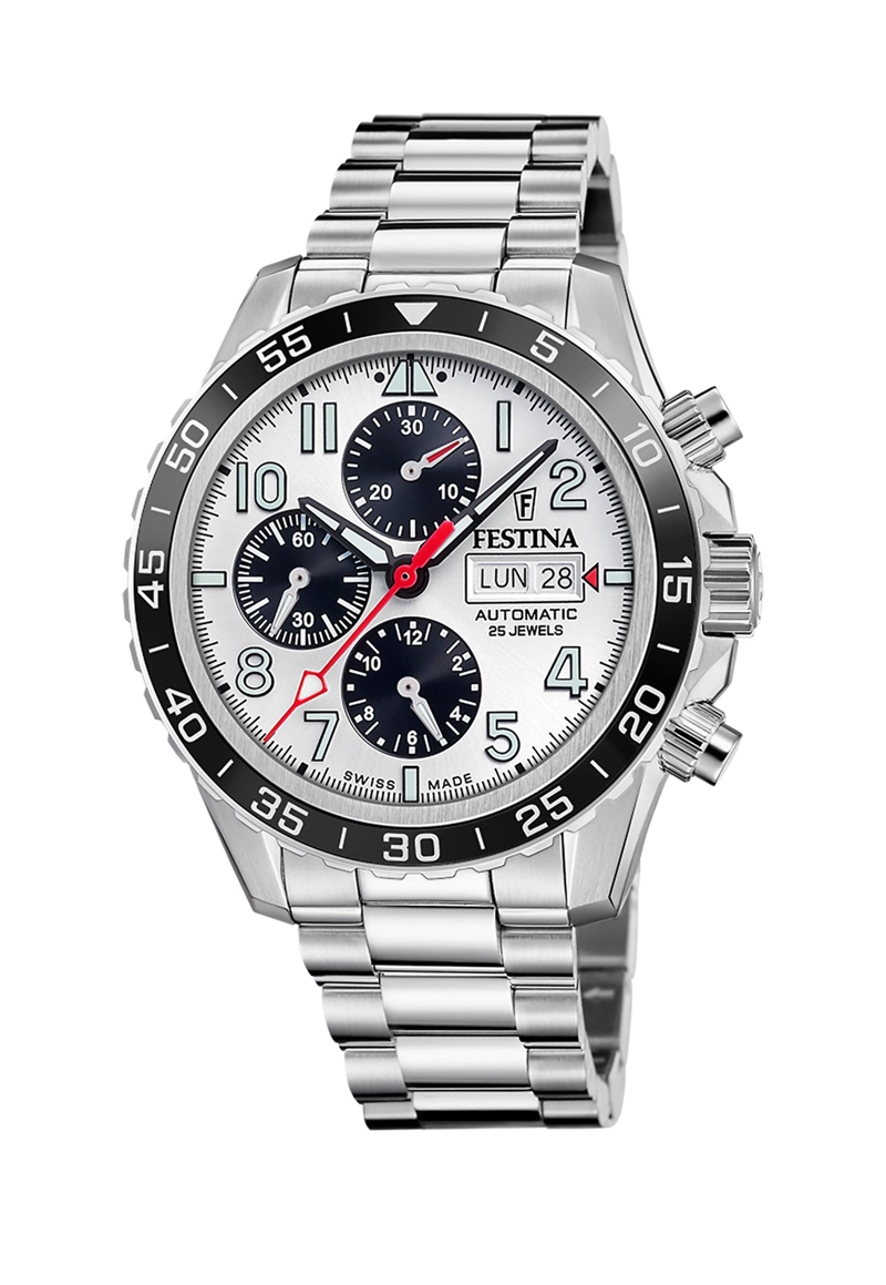 RELOJ F20055/1 FESTINA SWISS BLANCO HOMBRE - 1