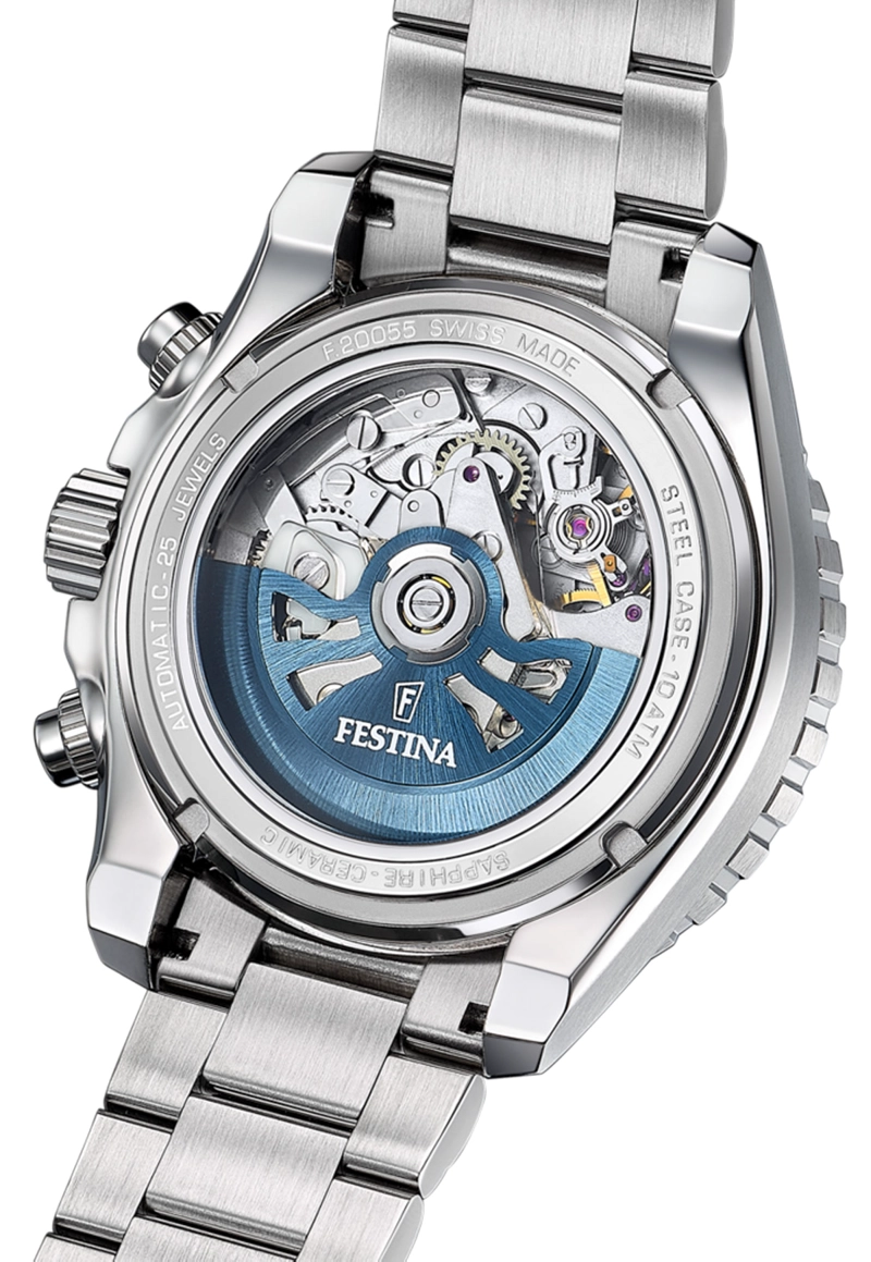 RELOJ F20055/1 FESTINA SWISS BLANCO HOMBRE - 3