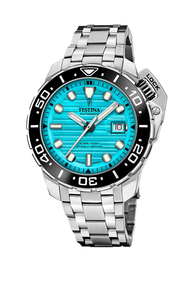 RELOJ F20043/5 FESTINA SWISS TURQUESA HOMBRE - 1