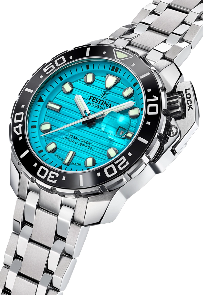 RELOJ F20043/5 FESTINA SWISS TURQUESA HOMBRE - 5