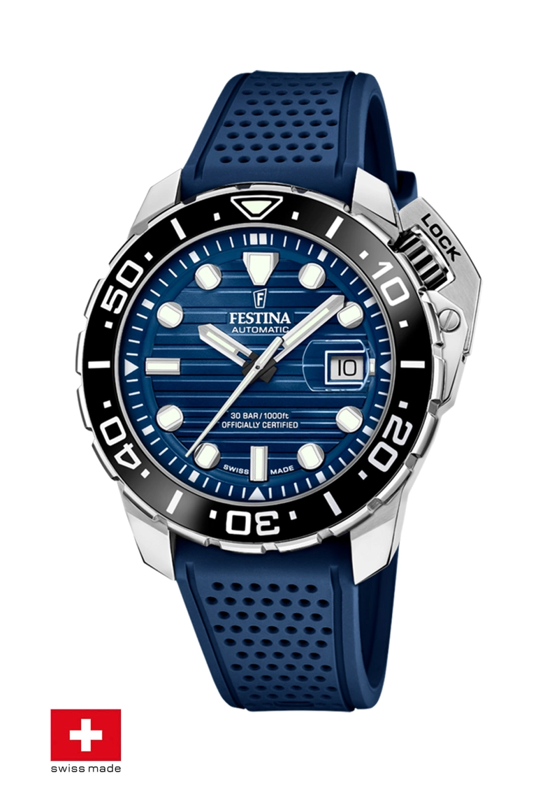 RELOJ F20043/2 FESTINA SWISS AZUL HOMBRE - 2