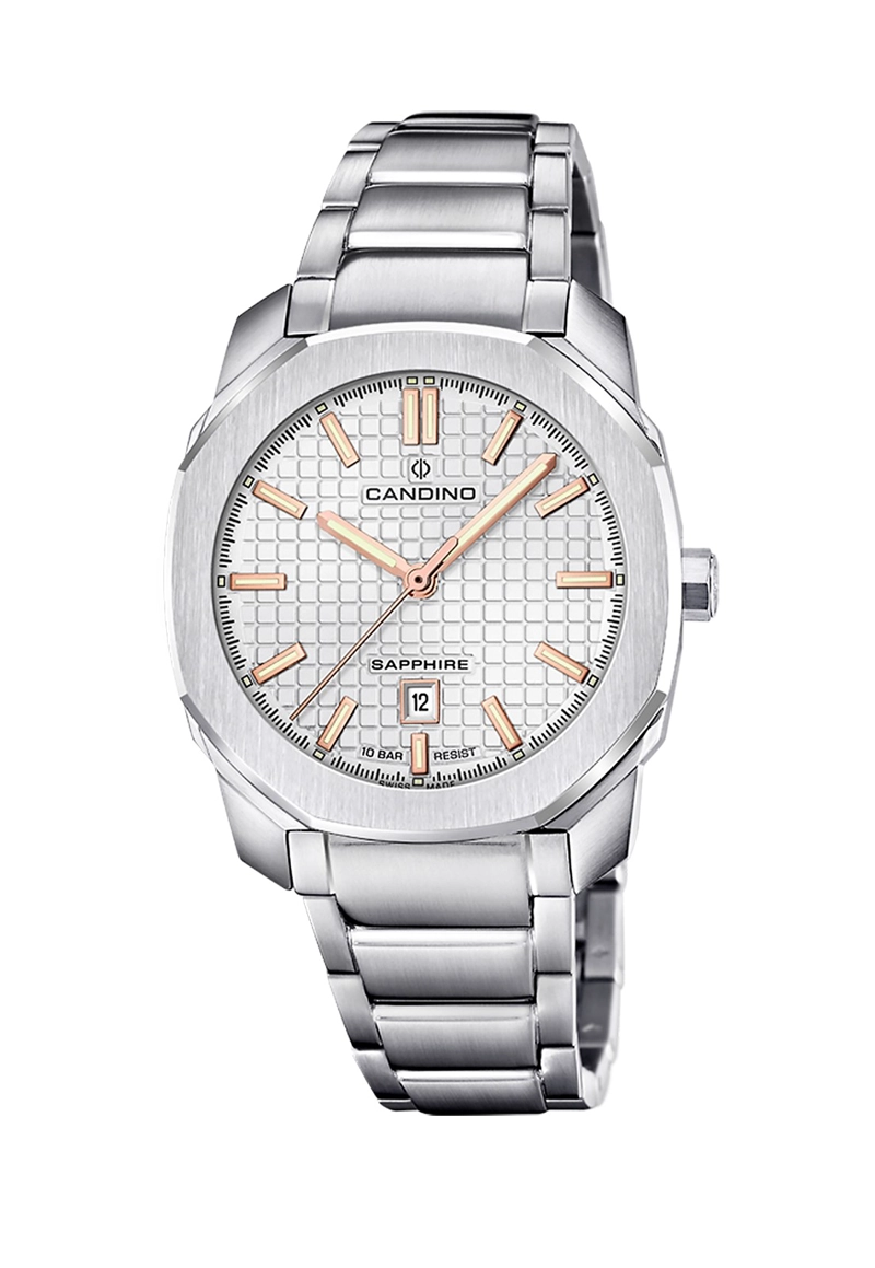 RELOJ C4778/2 CANDINO SWISS PLATA MUJER - 1