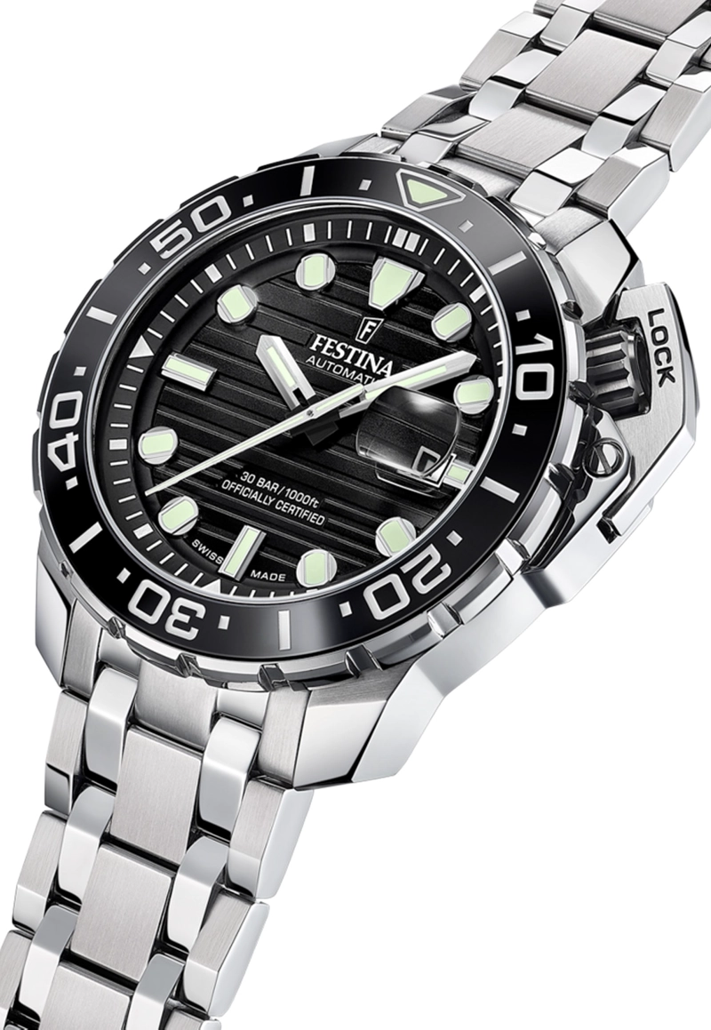 RELOJ F20043/6 FESTINA SWISS NEGRO HOMBRE - 5