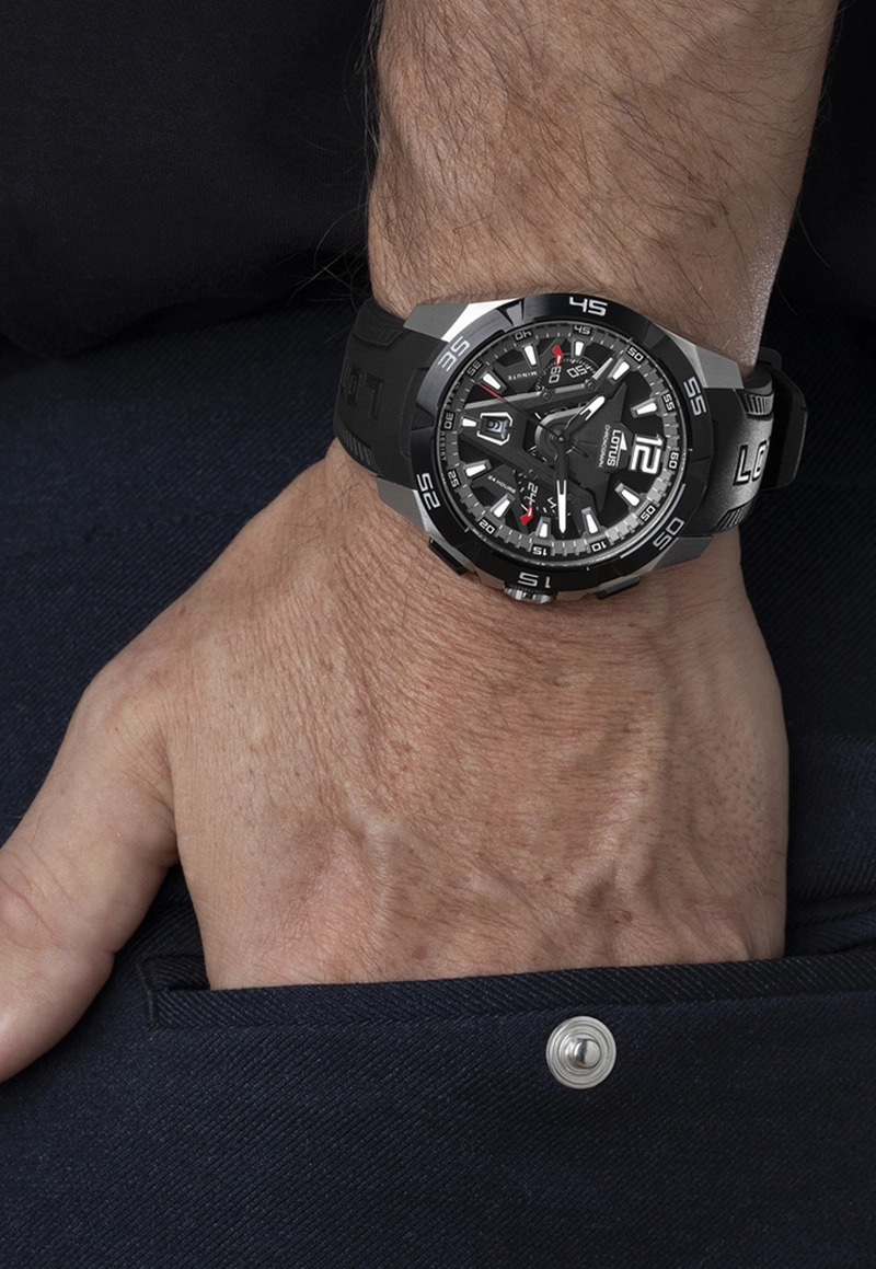 RELOJ 18944/2 LOTUS NEGRO HOMBRE VORTEX - 3