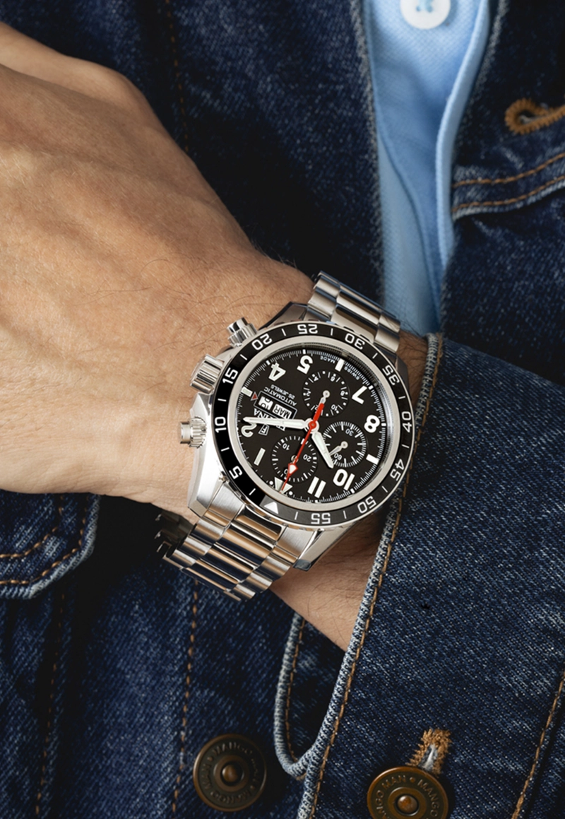 RELOJ F20055/4 FESTINA SWISS NEGRO HOMBRE AUTOMATICO - 2