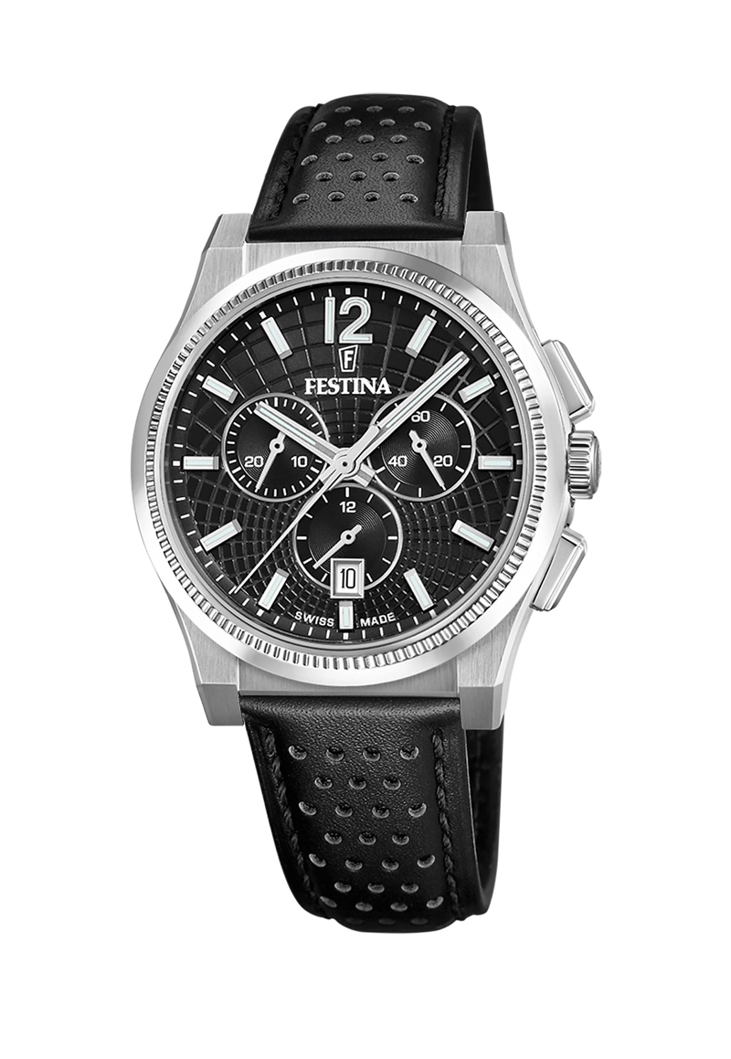 RELOJ F20060/4 FESTINA SWISS NEGRO HOMBRE RIVE COLLECTION - 1