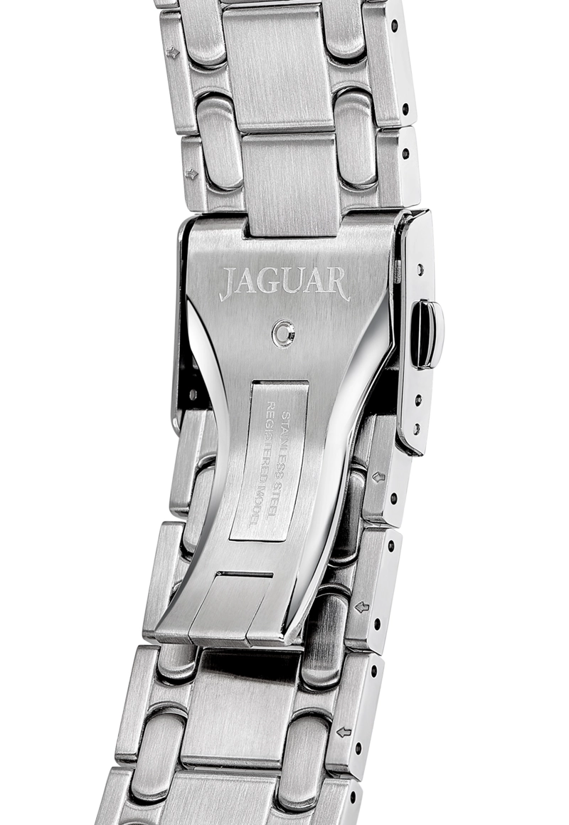 RELOJ J1039/1 JAGUAR SWISS PLATA HOMBRE DIPLOMATIC - 2