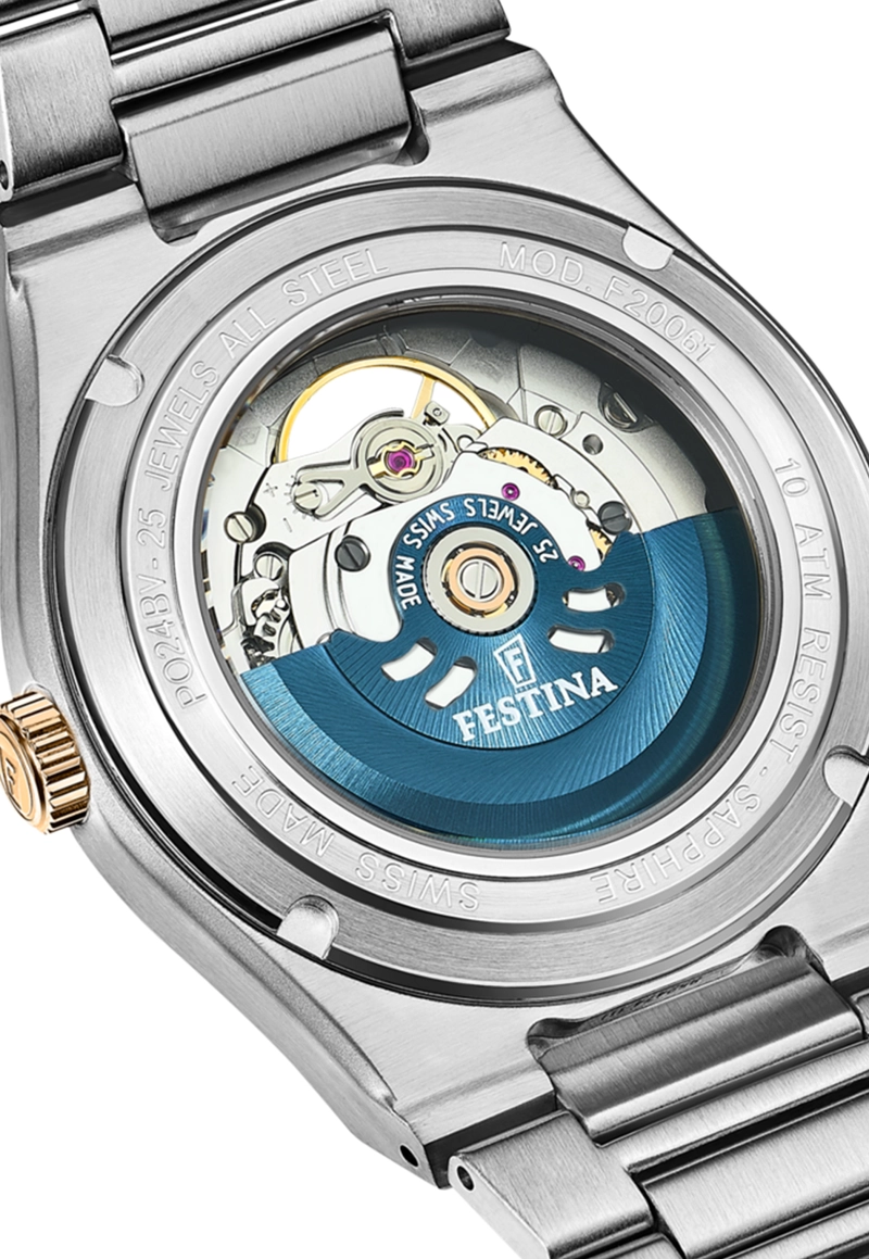 RELOJ F20061/3 FESTINA SWISS VERDE HOMBRE AUTOMATICO - 3